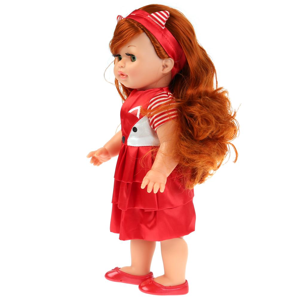Интерактивная озвученная кукла Лиза 100 фраз, ноги сгибаются в коленях, 35 см ) 
